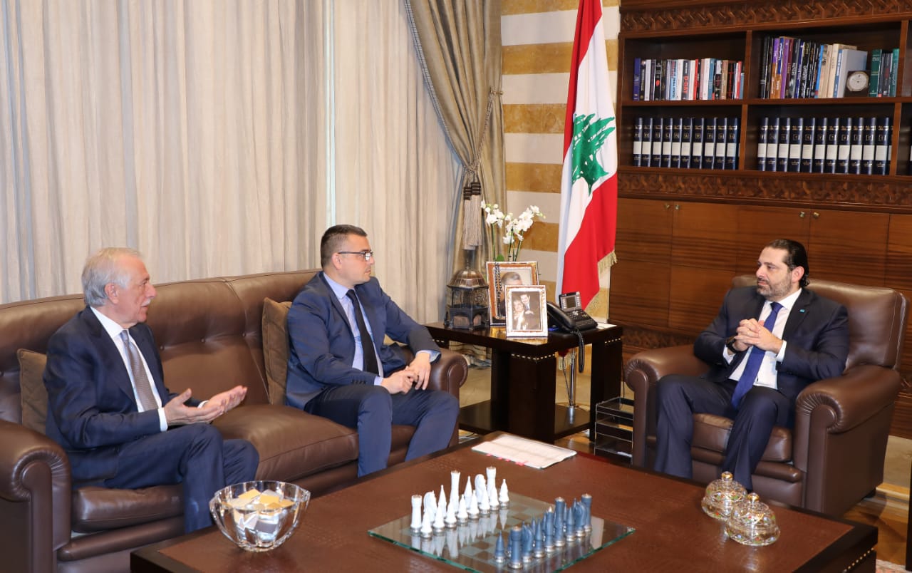 Hariri receives Serbian Minister